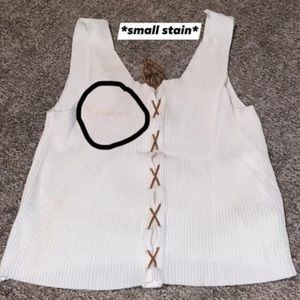 cropped tank top